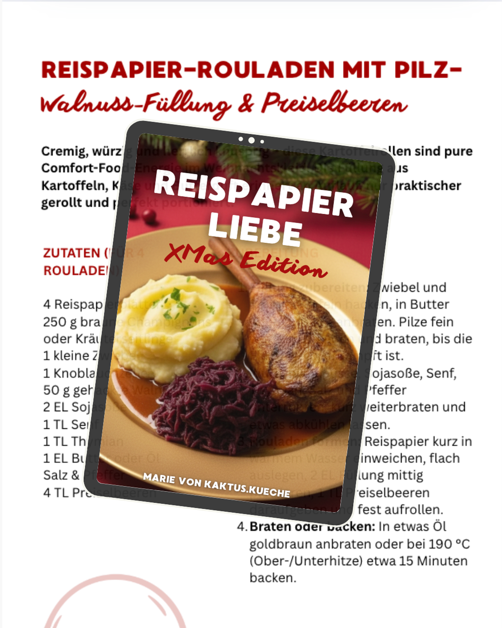 Bundle 2für1 Reispapier Liebe + Reispapier Liebe XMas Edition (ebook/ PDF Download)